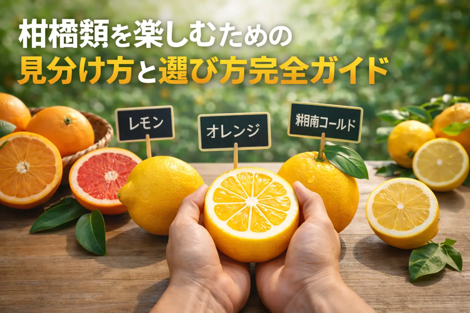 柑橘類を楽しむための見分け方と選び方完全ガイド